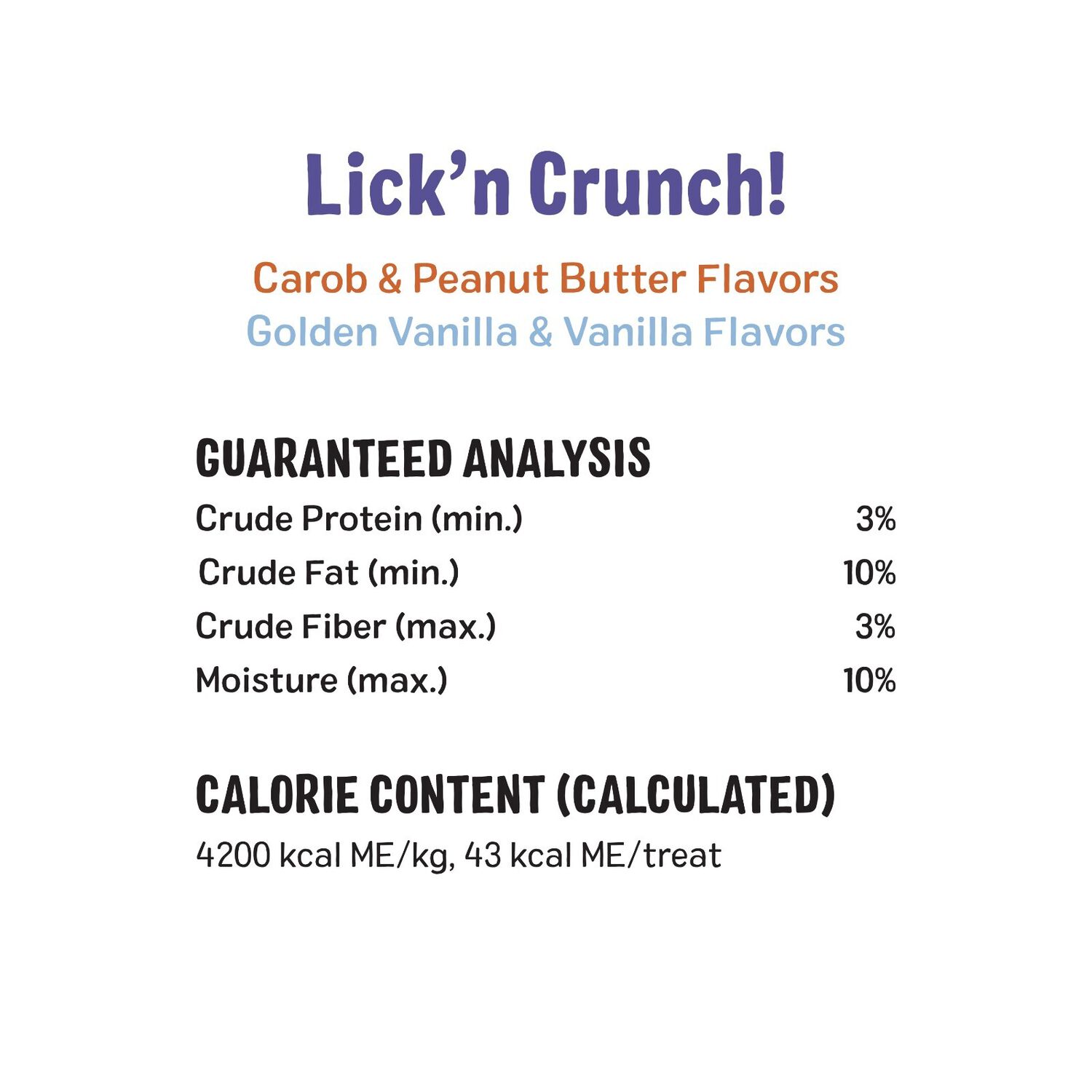 Three Dog Bakery Lick'n Crunch Sandwich Cookies Carob & Peanut Butter Flavors & Golden & Vanilla Flavor Biscuit Dog Treats, 26-Oz Package